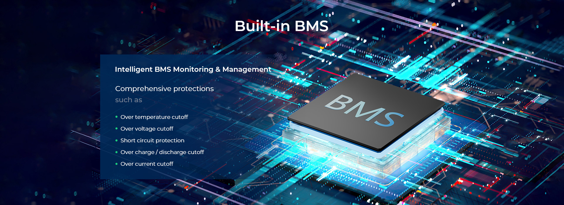 built-in BMS